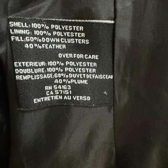 Cole Haan black winter jacket with gold hardware size M - Picture 6 of 7